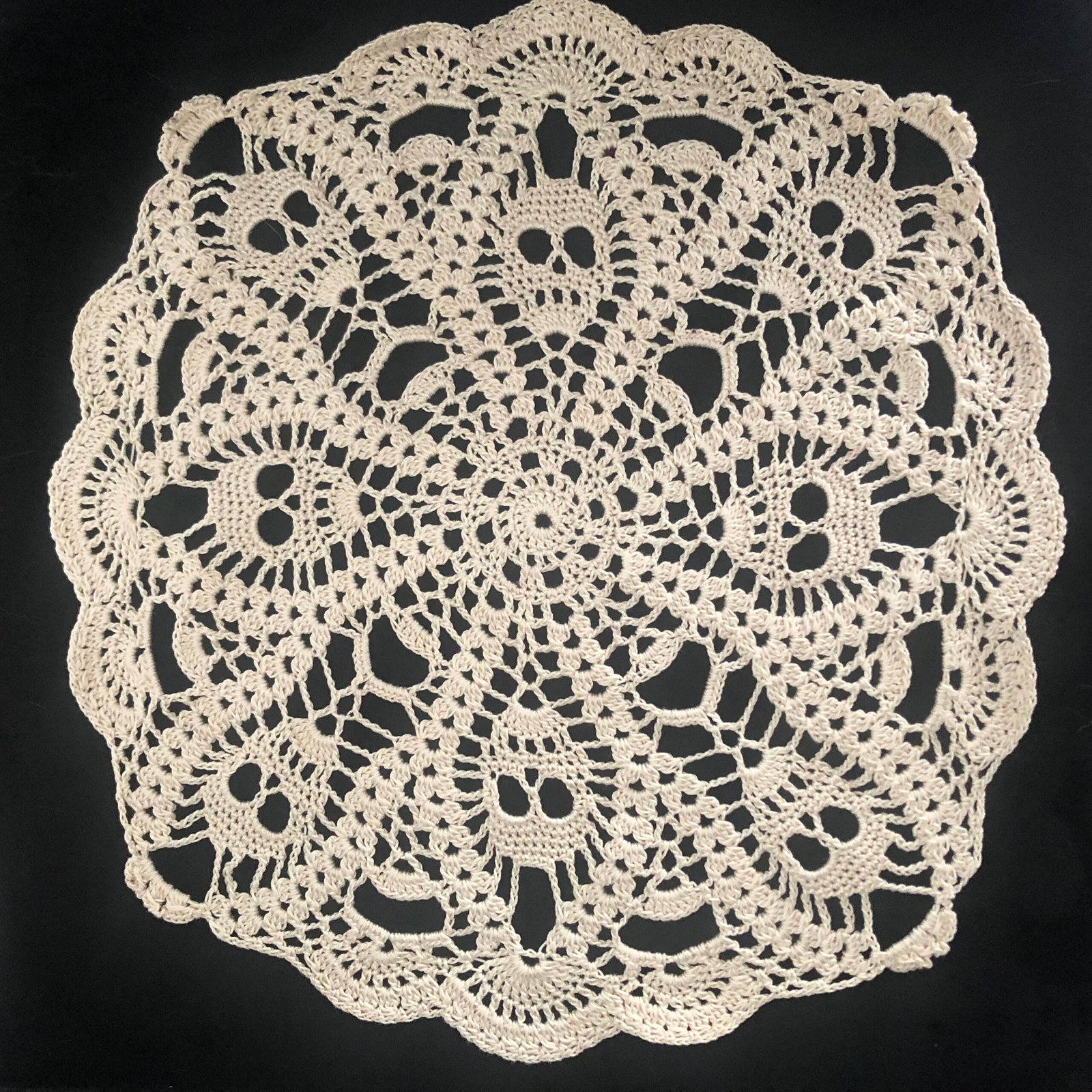 Skull Doily