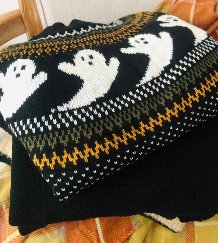 Knitted Ghost Sweater