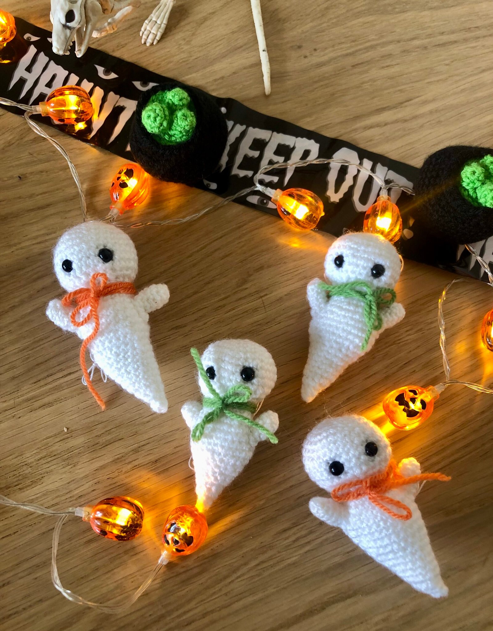 Amigurumi Ghosts
