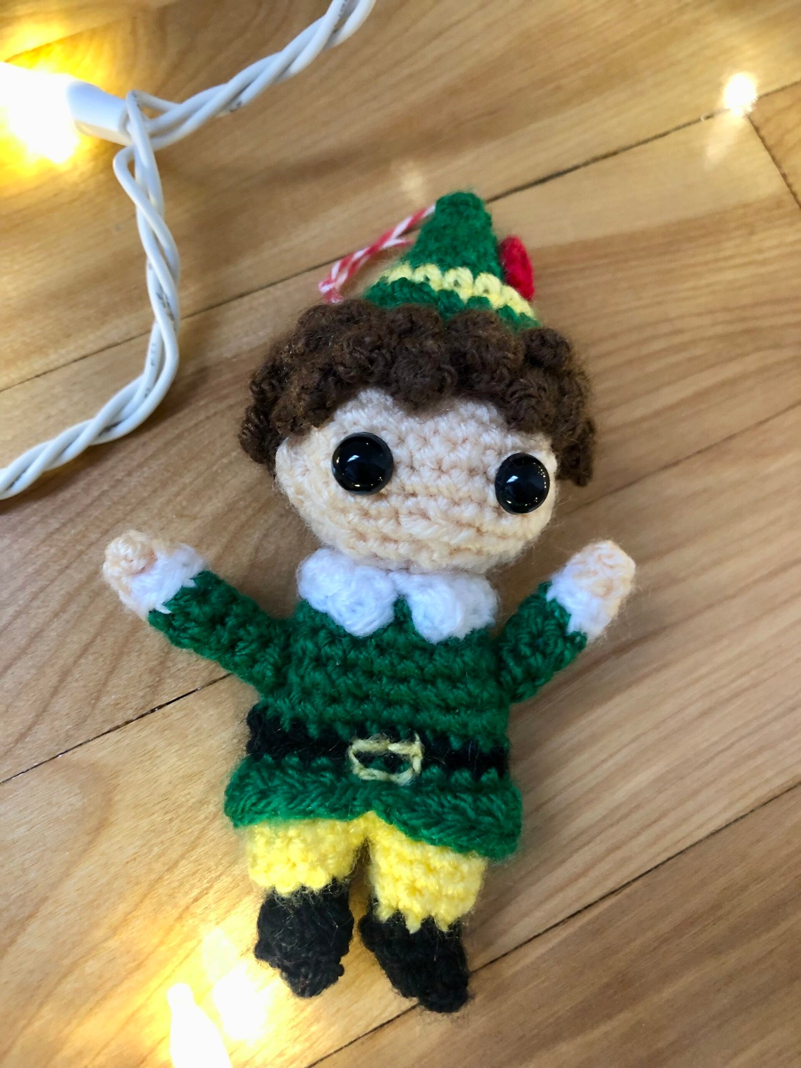 Christmas Crochet Pattern: Buddy the Elf Ornament