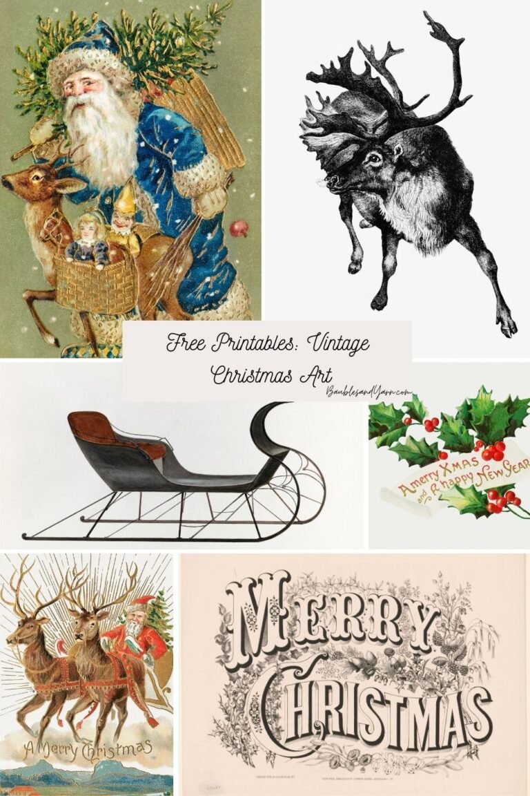 Christmas Vintage Printables