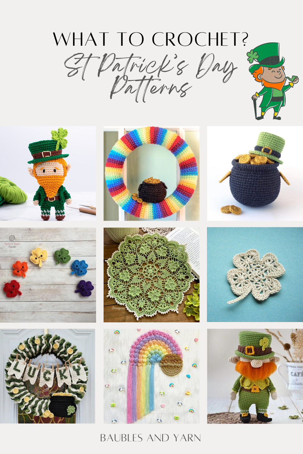 St Patrick’s Day Crochet Patterns