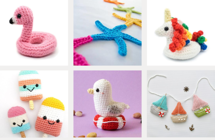 Summer Crochet Garlands and Amigurumi