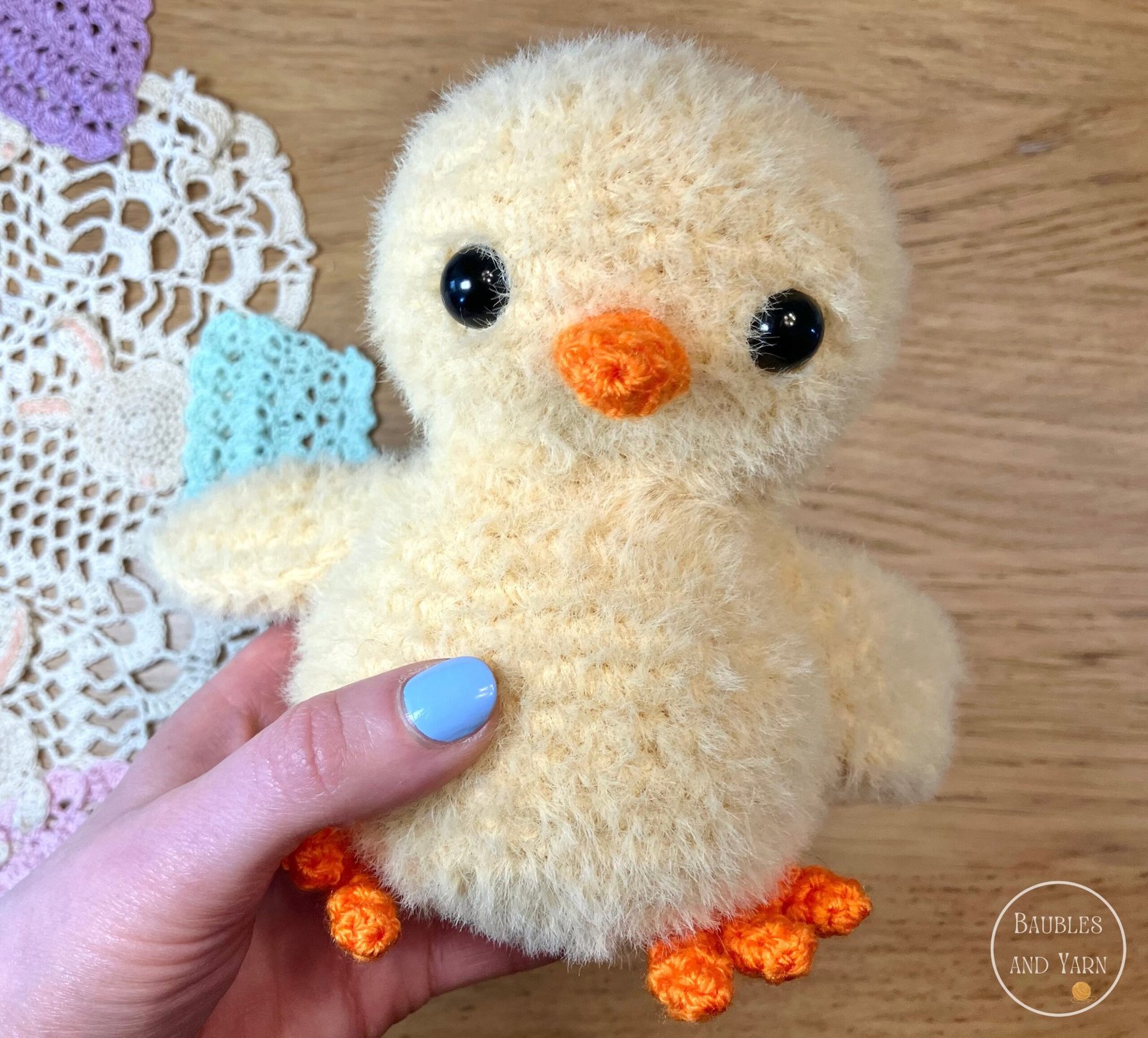 Fluffy Chick Crochet Pattern