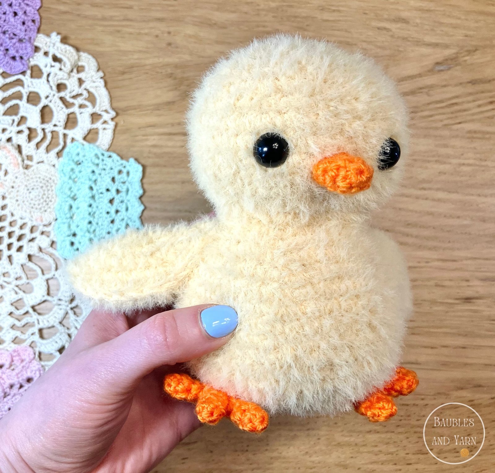 Lion Brand Feels Like Bliss - Chick Crochet Pattern