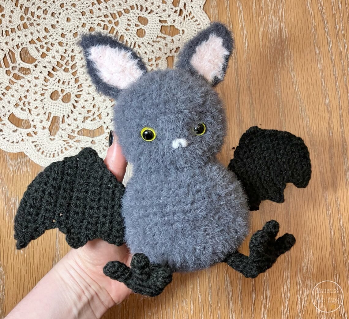 Fuzzy Bat Crochet Pattern