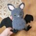 Fuzzy Bat Crochet Pattern